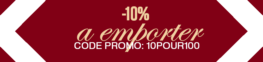 A emporter -10%